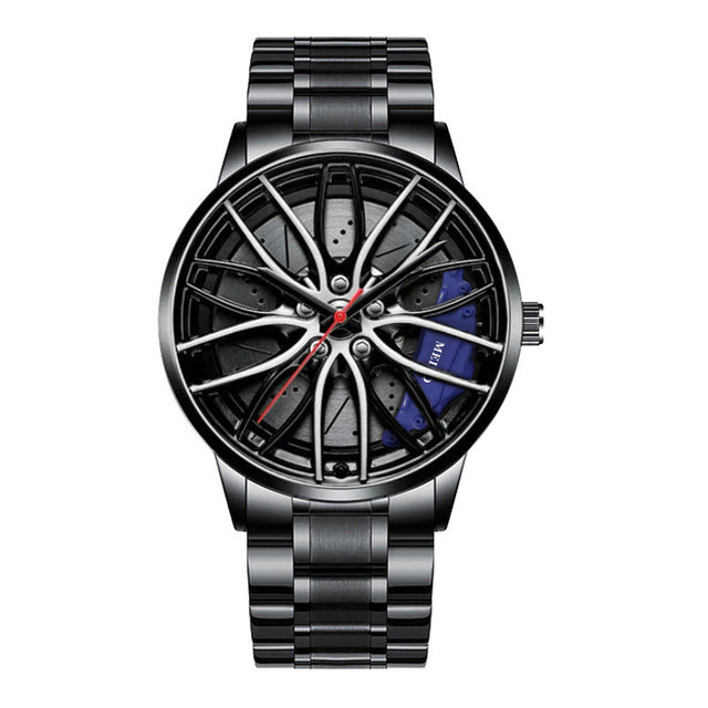 Herren Armbanduhr im Rennwagen-Stil 13