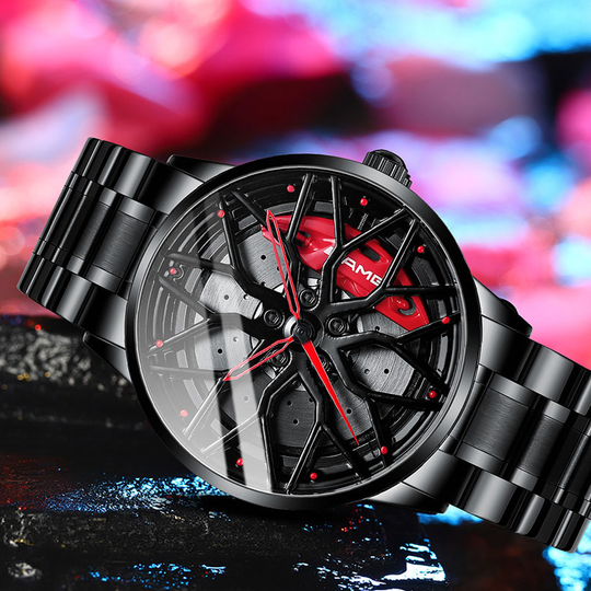 Herren Armbanduhr im Rennwagen-Stil 6