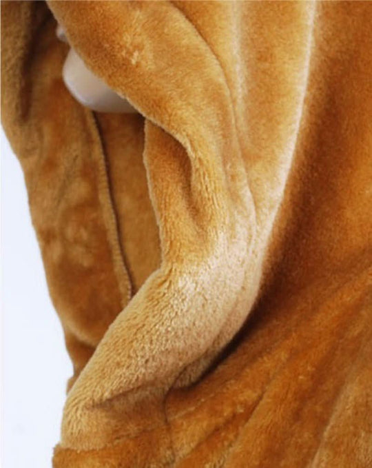 Herren Bademantel Flanell Komfortabel 5