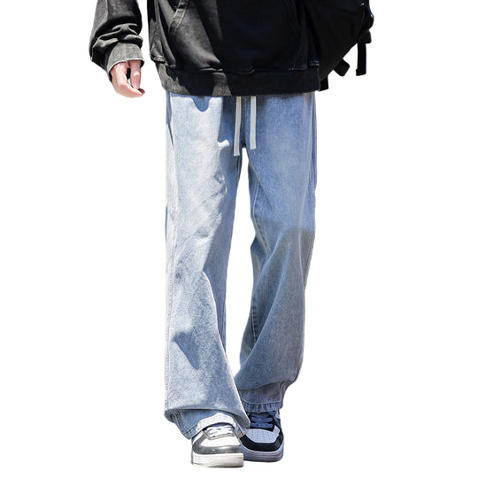 Herren Baggy Jeans Weites Bein Lässig 0