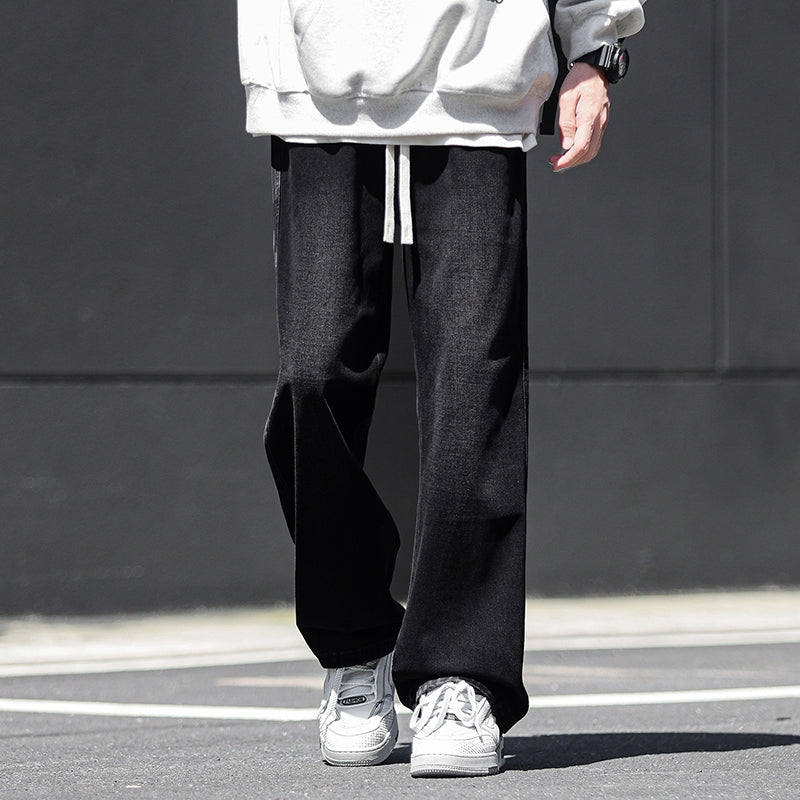 Herren Baggy Jeans Weites Bein Lässig 1