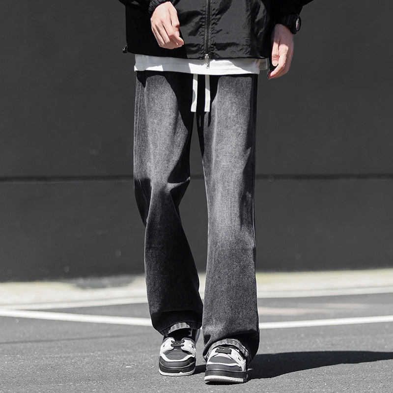 Herren Baggy Jeans Weites Bein Lässig 2