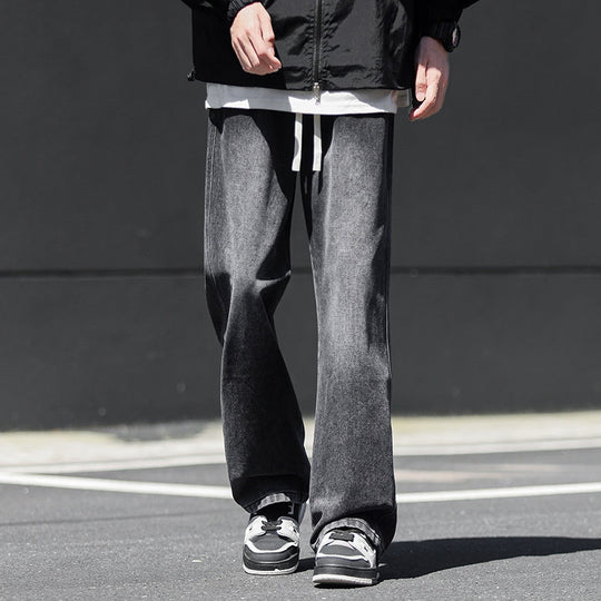Herren Baggy Jeans Weites Bein Lässig 2