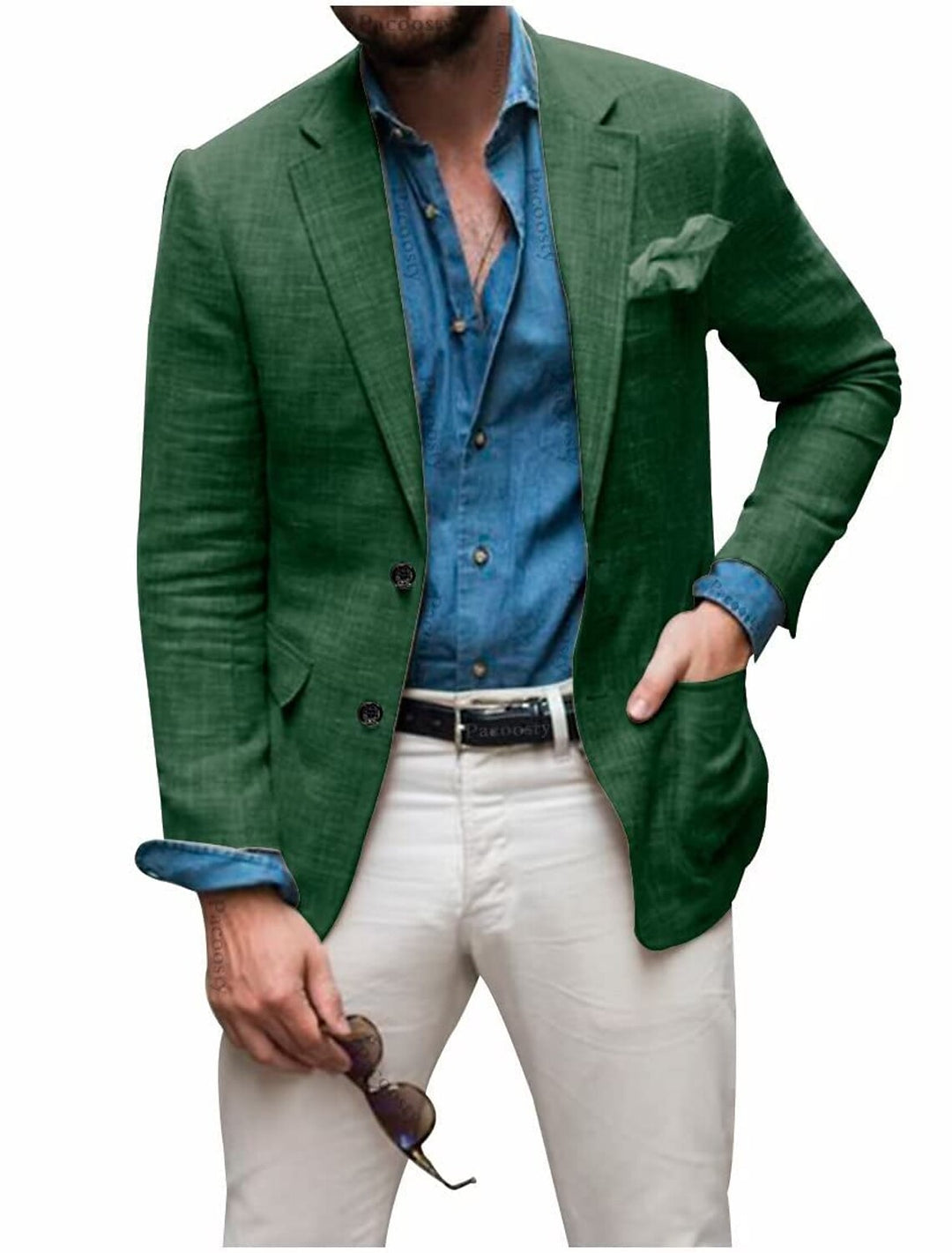 Herren Blazer Lässig Stilvoll 6