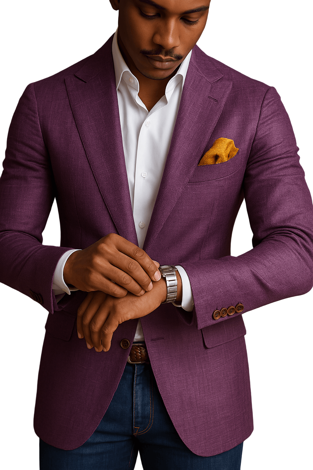 Herren Blazer Slim Fit Modern 0