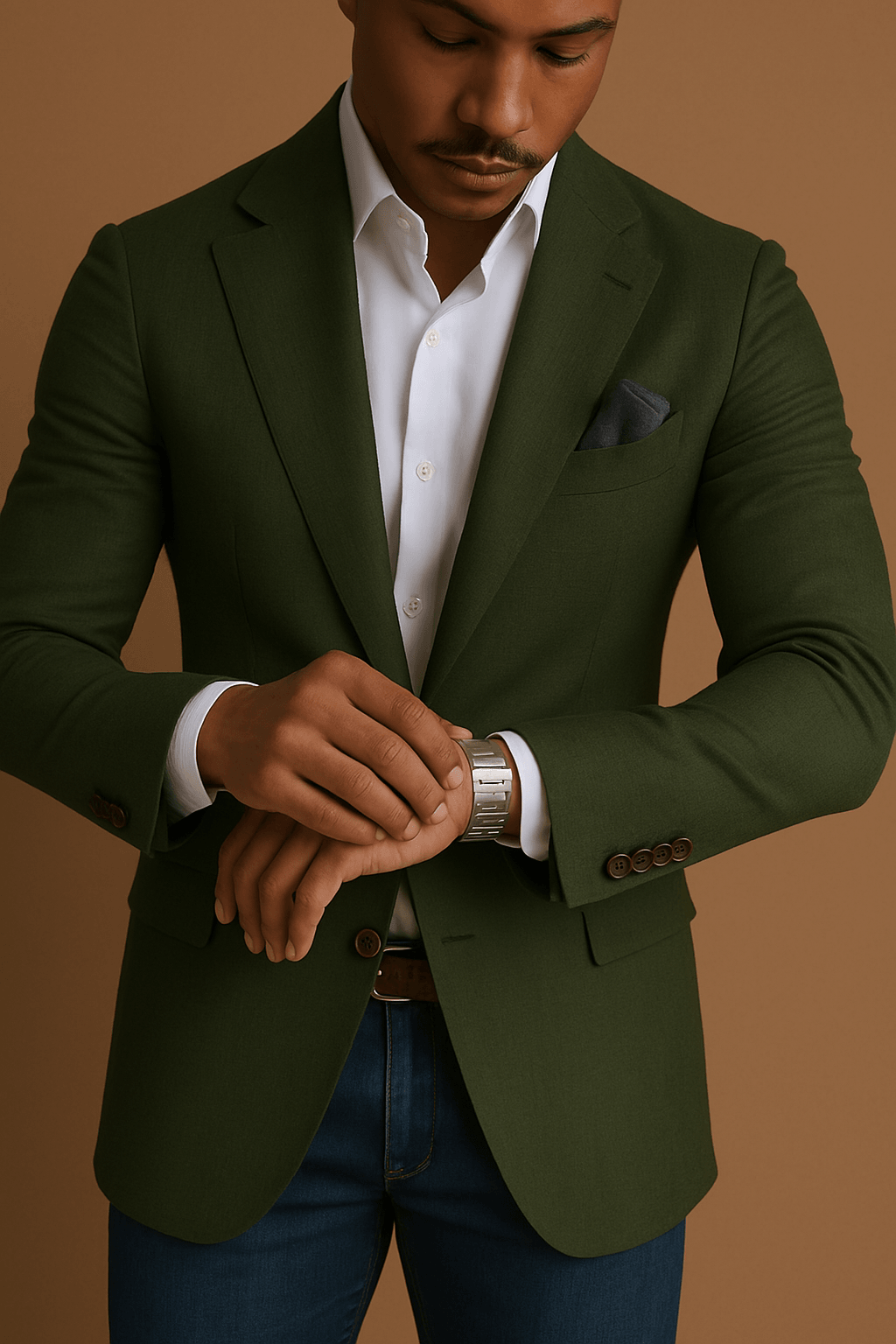 Herren Blazer Slim Fit Modern 2