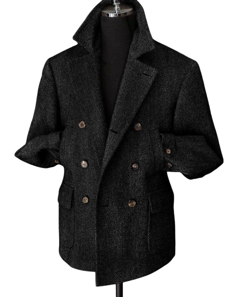 Herren Blazer Zweireihig Maßgeschneidert 0
