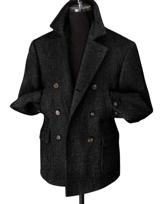 Herren Blazer Zweireihig Maßgeschneidert 0