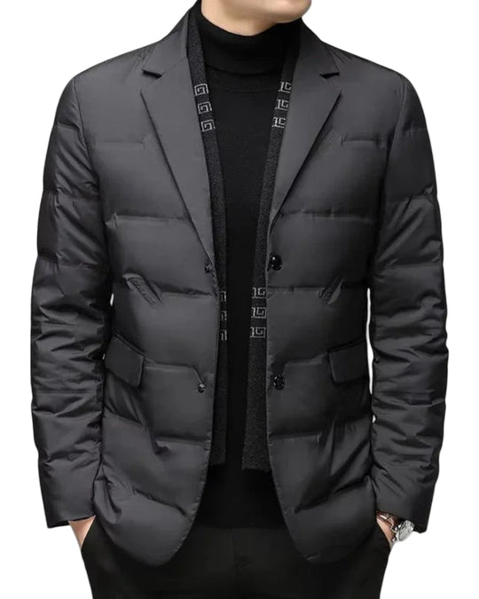 Herren Blazerjacke Gesteppter Stil 0