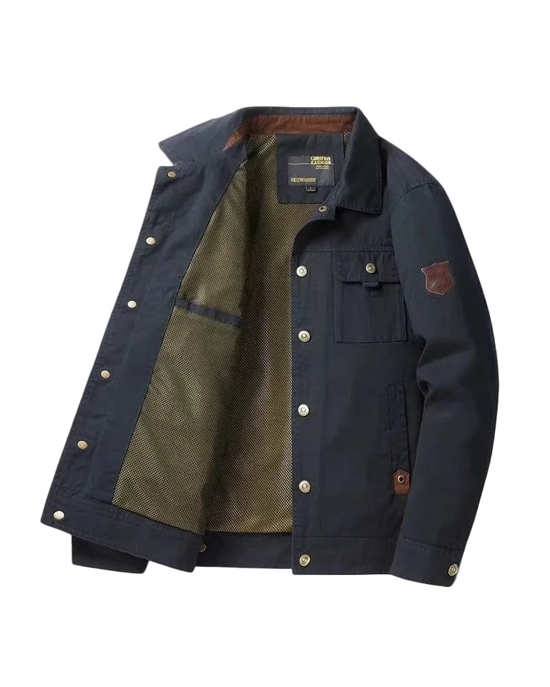 Herren Bomberjacke mit Cargo-Detail 0