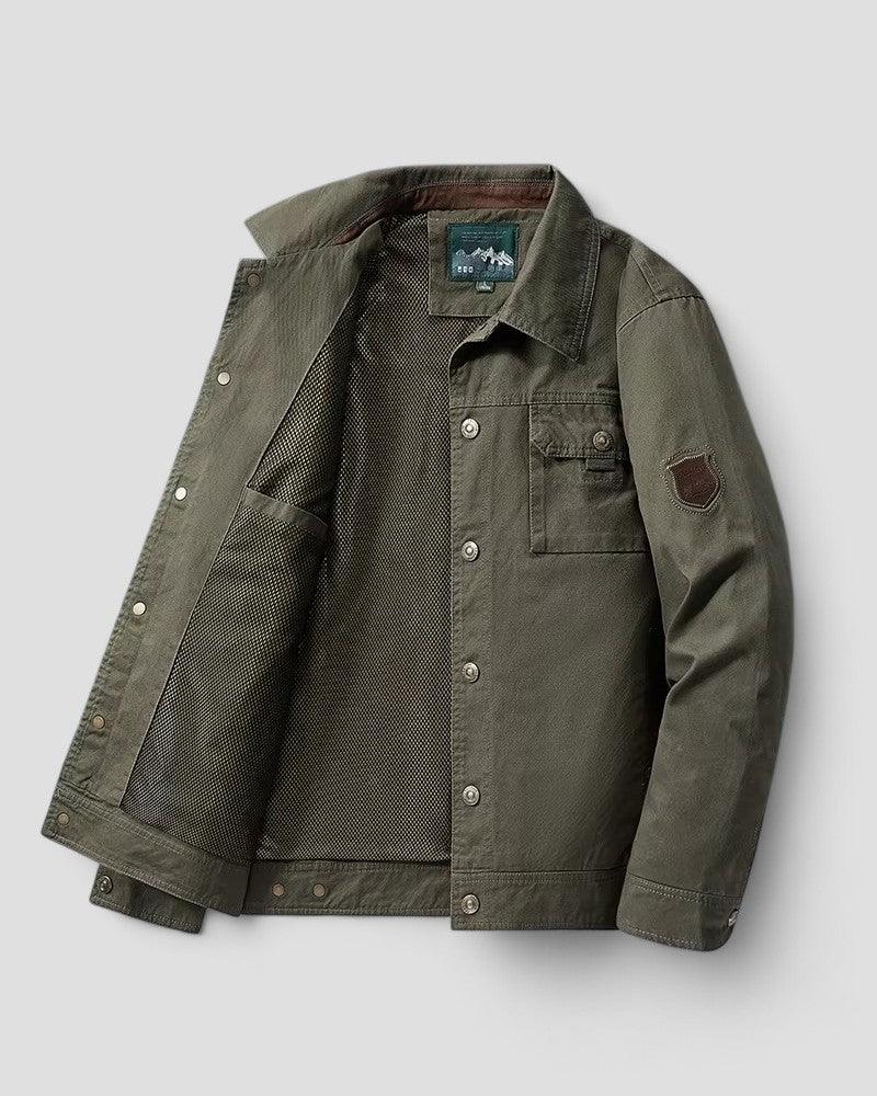 Herren Bomberjacke mit Cargo-Detail 1