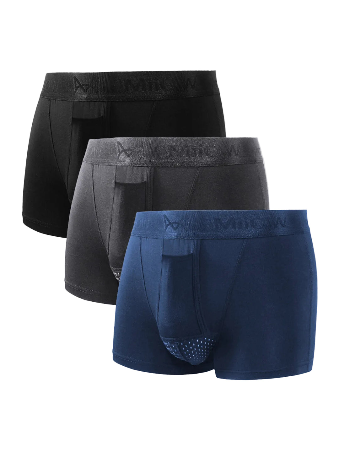 Herren Boxershorts 3er-Pack Komfortabel 0