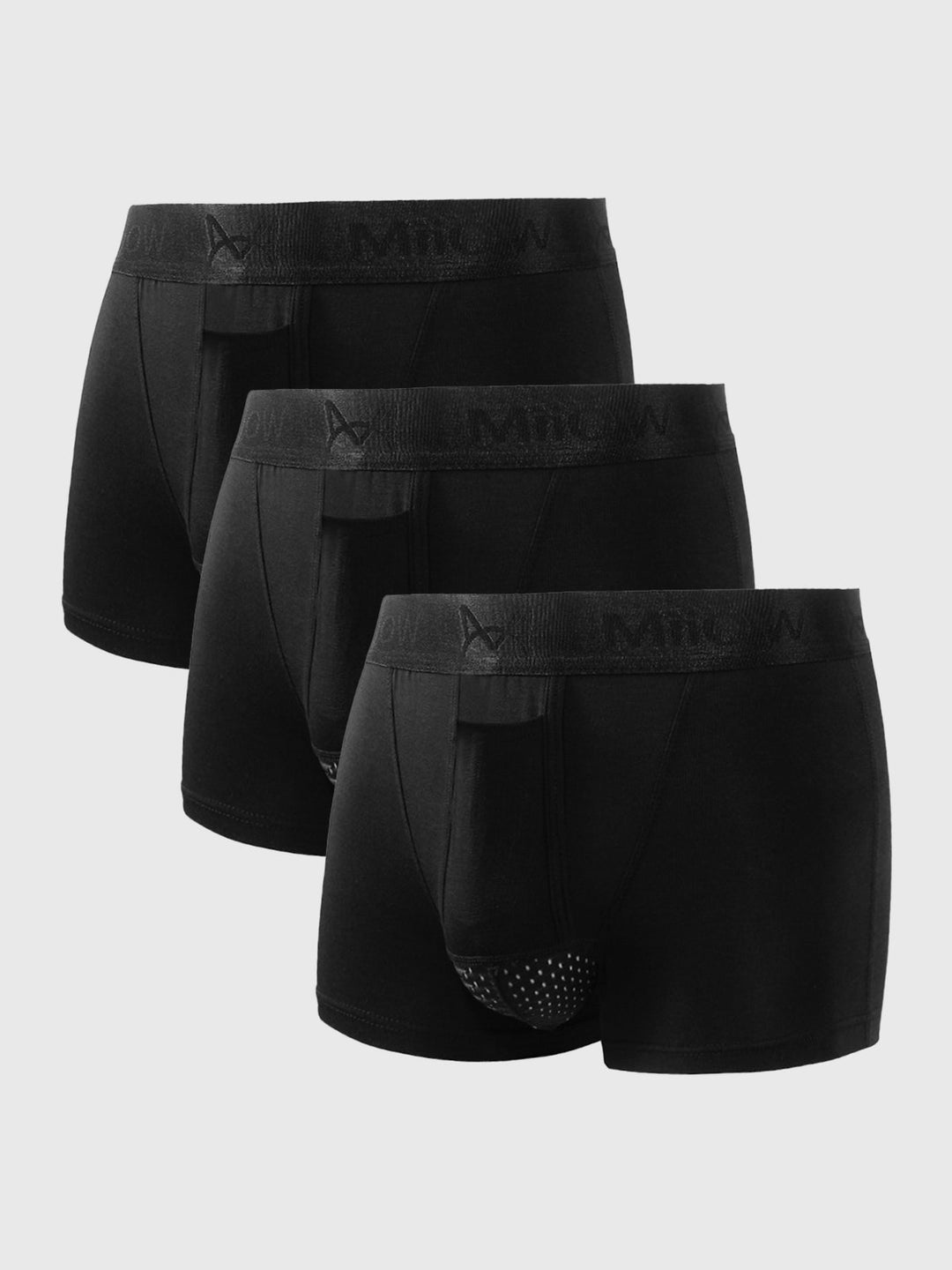 Herren Boxershorts 3er-Pack Komfortabel 4