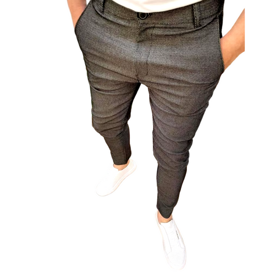 Herren Business-Hose Klassischer Schnitt 0