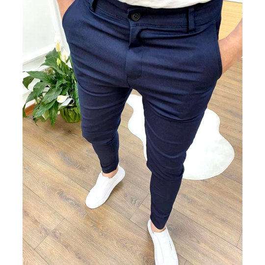 Herren Business-Hose Klassischer Schnitt 1