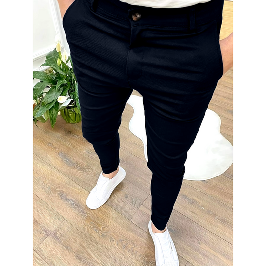 Herren Business-Hose Klassischer Schnitt 2