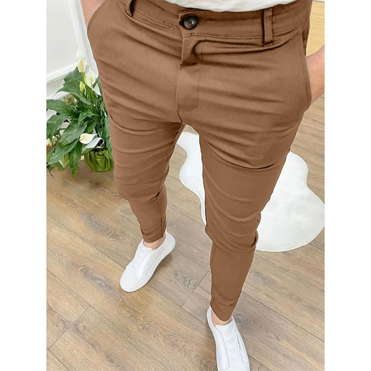 Herren Business-Hose Klassischer Schnitt 3