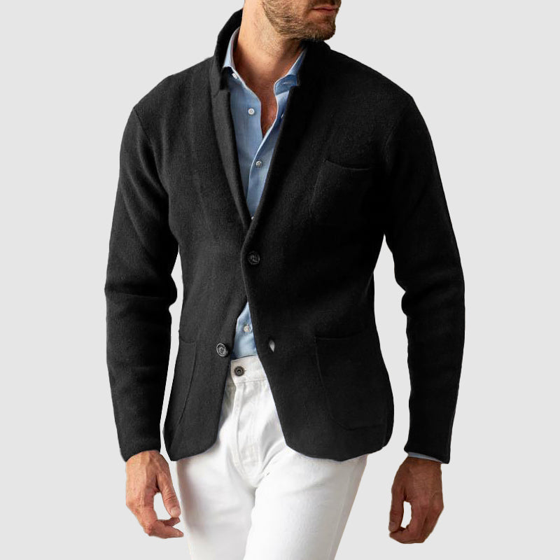 Herren Cardigan Vintage Stil 2