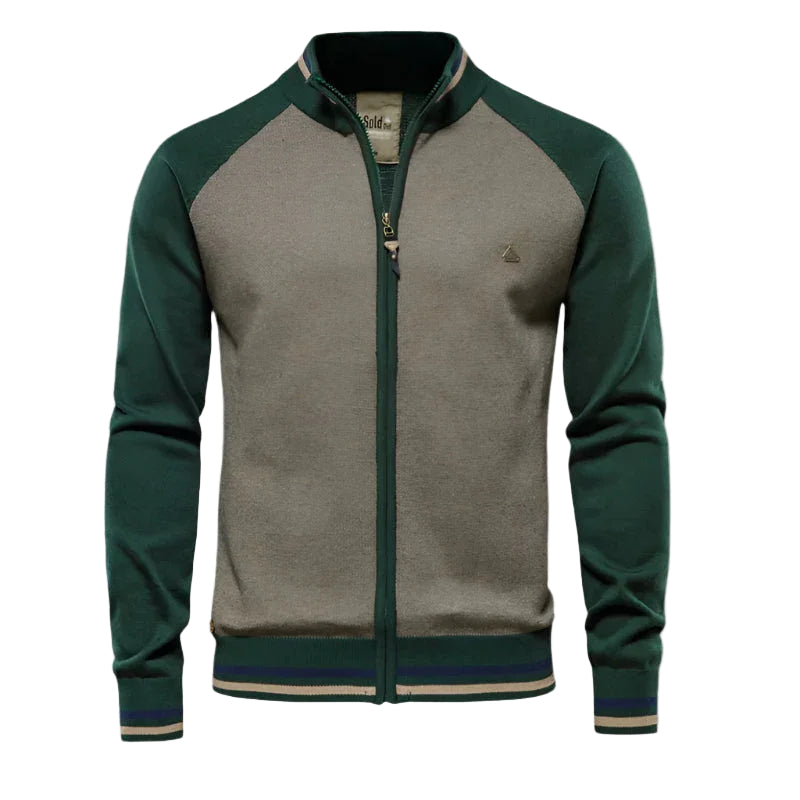 Herren Cardigan mit Reißverschluss 0