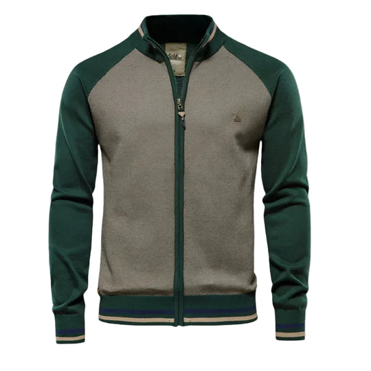 Herren Cardigan mit Reißverschluss 0