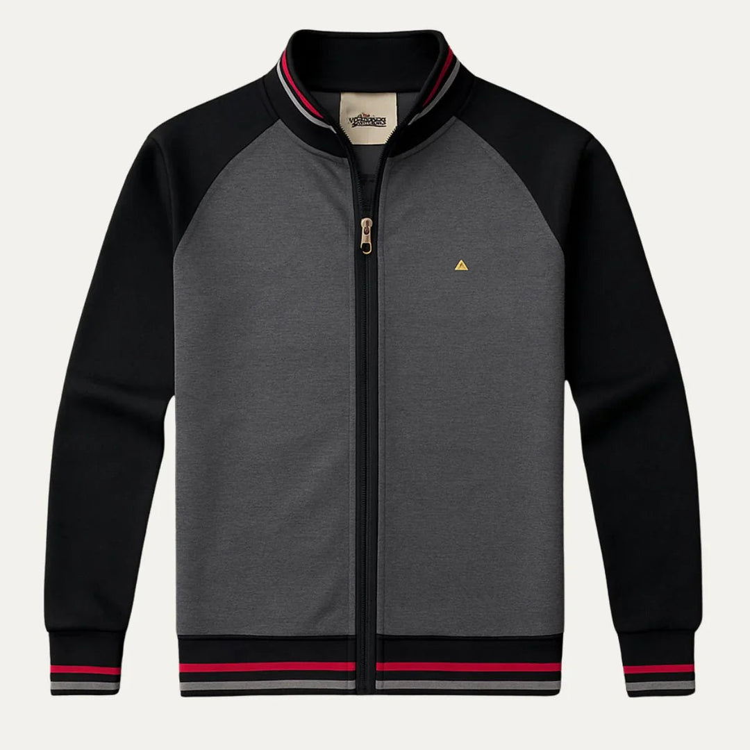 Herren Cardigan mit Reißverschluss 2