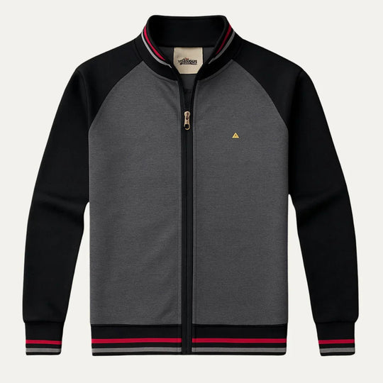 Herren Cardigan mit Reißverschluss 2