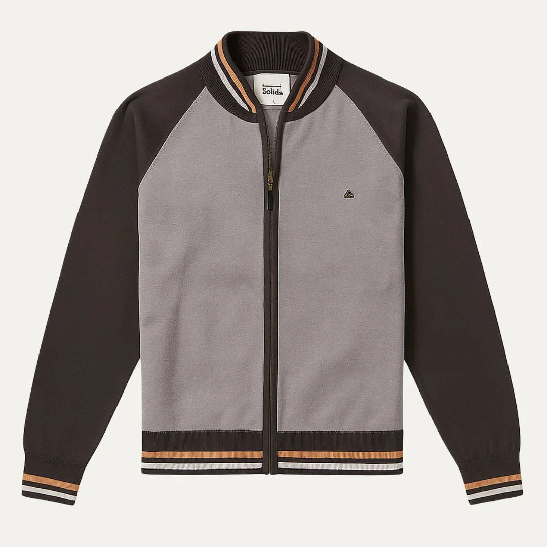 Herren Cardigan mit Reißverschluss 4