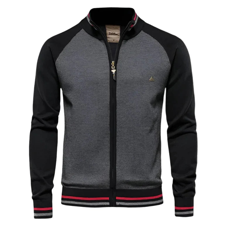 Herren Cardigan mit Reißverschluss 5