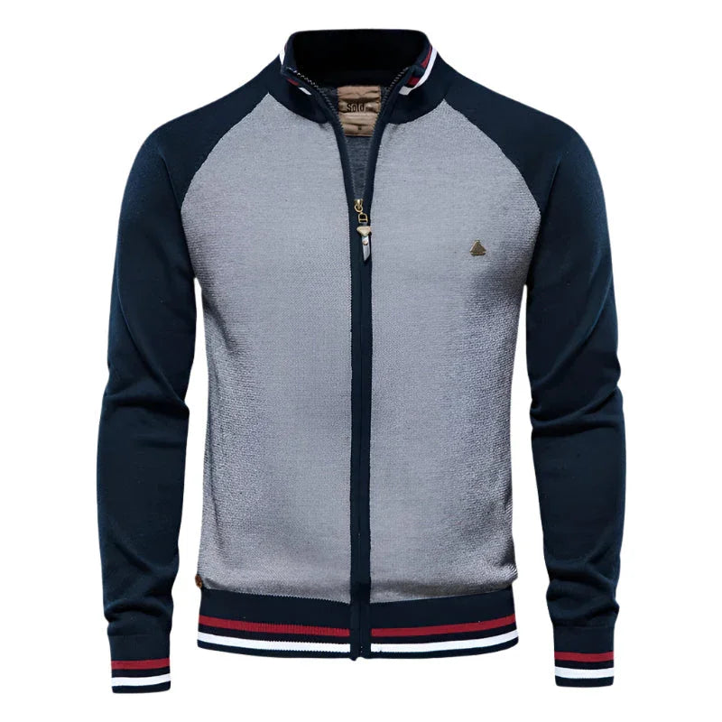 Herren Cardigan mit Reißverschluss 6
