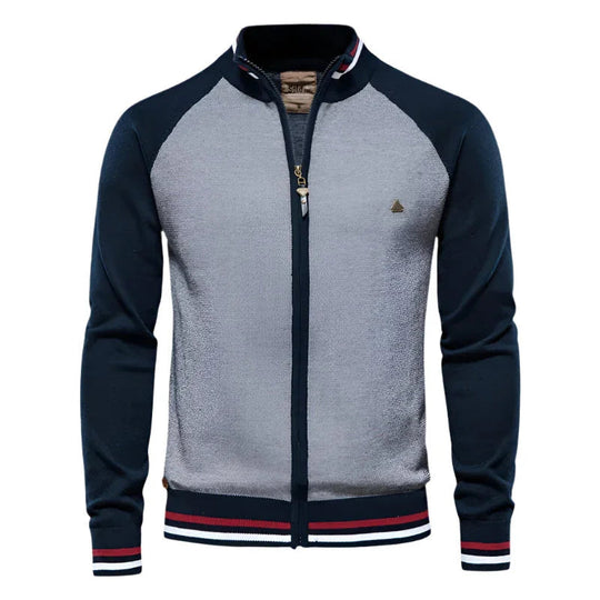 Herren Cardigan mit Reißverschluss 6