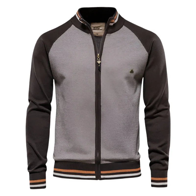 Herren Cardigan mit Reißverschluss 7