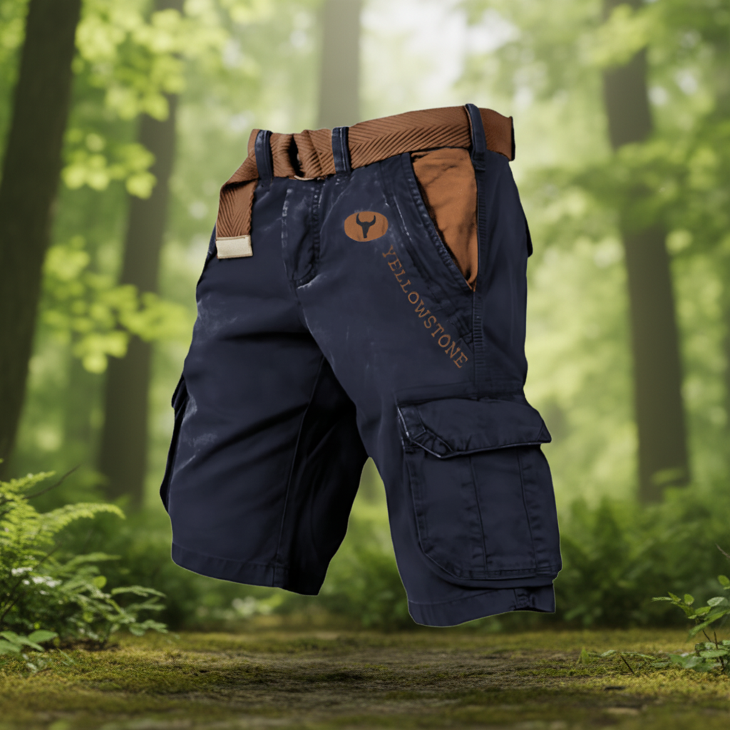 Herren Cargo-Shorts Funktionelles Design 4