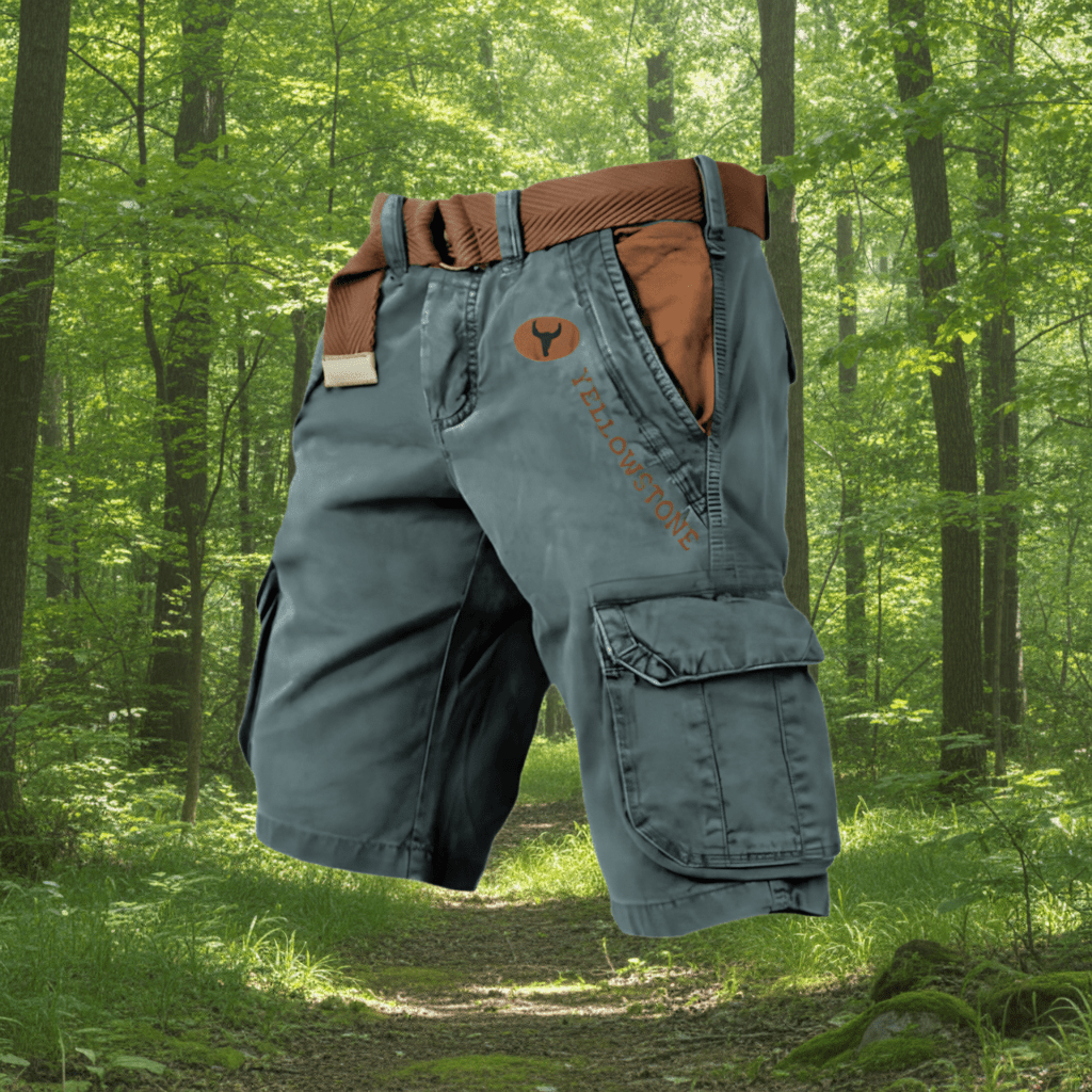 Herren Cargo-Shorts Funktionelles Design 5