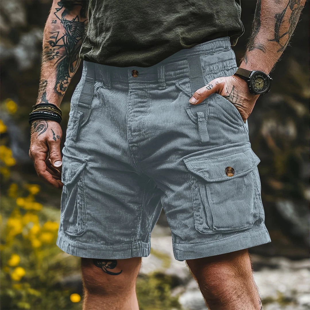 Herren Cargo Bermuda Shorts im Retro-Stil 5
