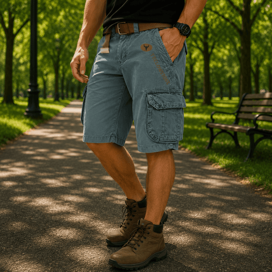 Herren Cargo Shorts Mit Praktischen Taschen Für Aktive Tage 4