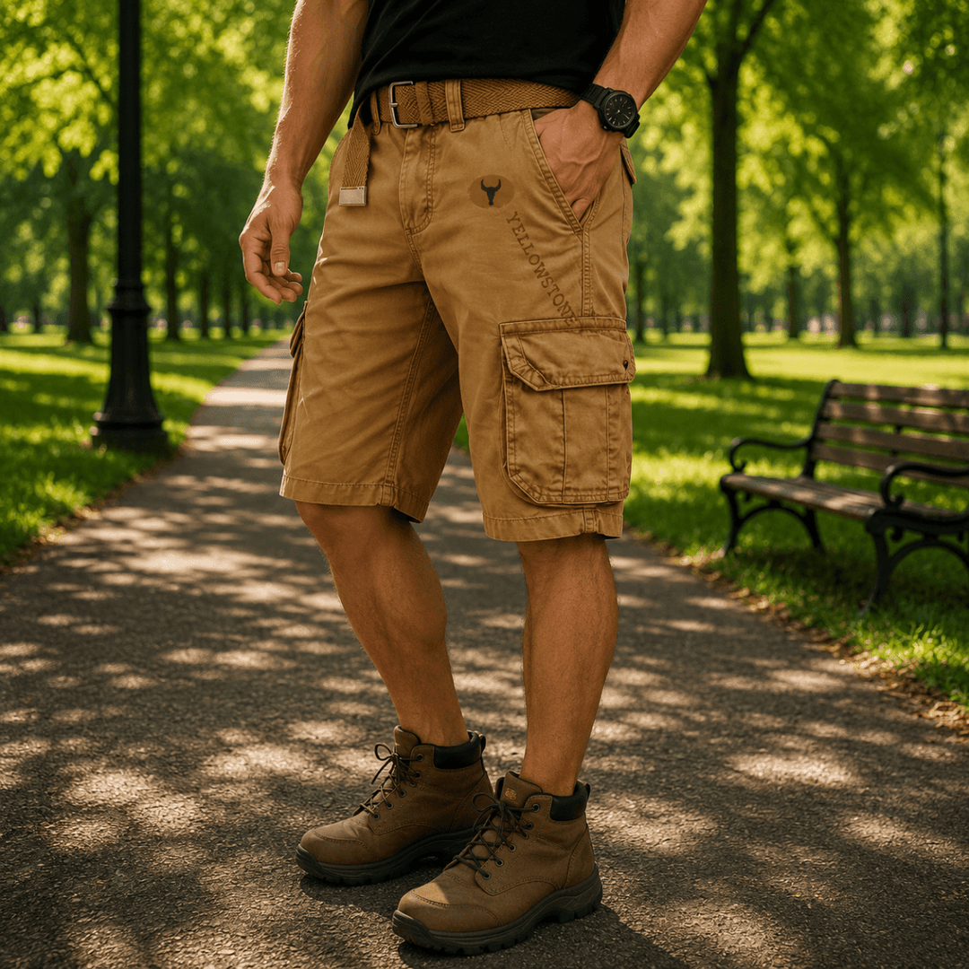Herren Cargo Shorts Mit Praktischen Taschen Für Aktive Tage 6