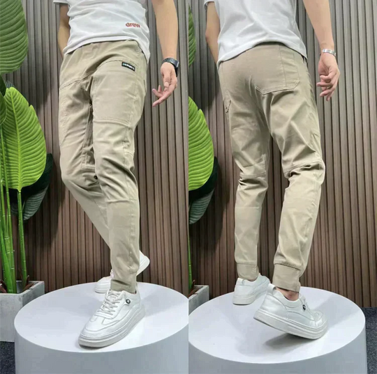 Herren Cargohose Elastisch Modern 2