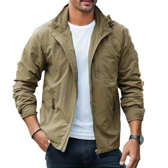 Herren Cargojacke Atmungsaktiv Mit Praktischen Taschen 0