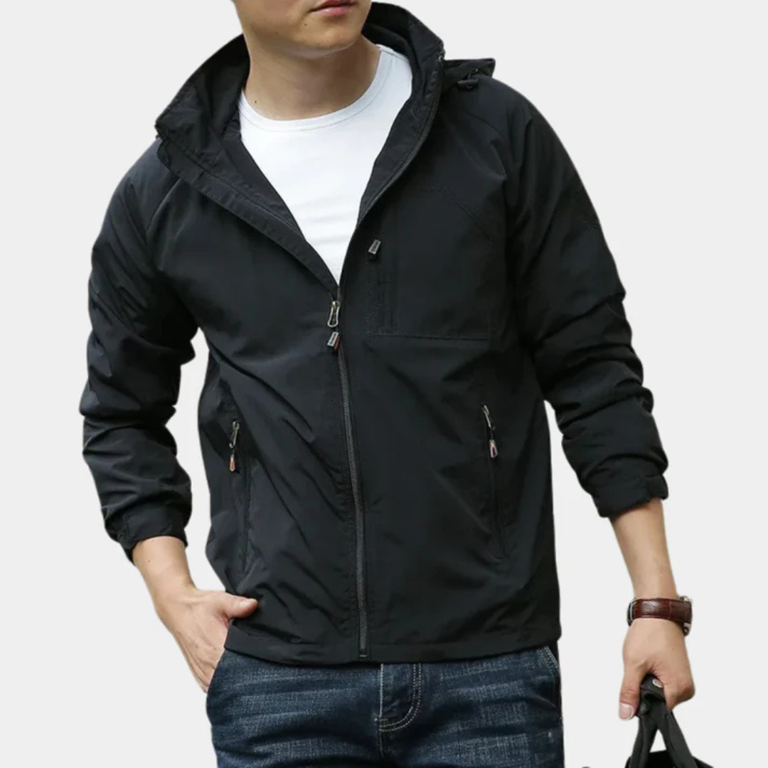 Herren Cargojacke Atmungsaktiv Mit Praktischen Taschen 4