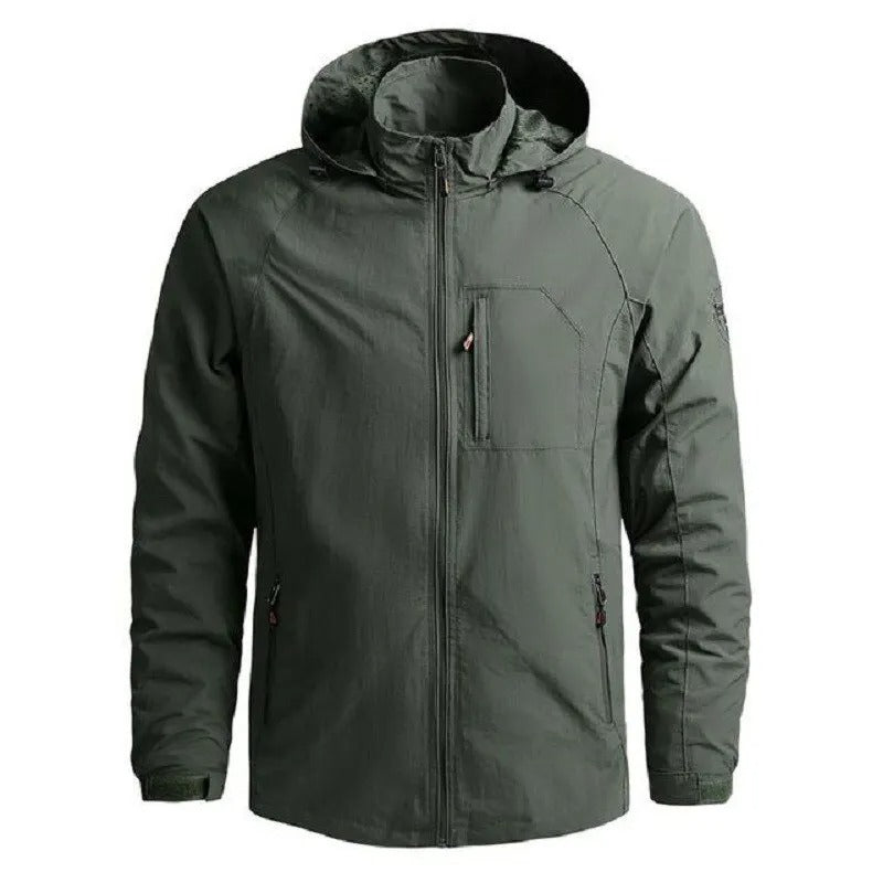 Herren Cargojacke Atmungsaktiv Mit Praktischen Taschen 5