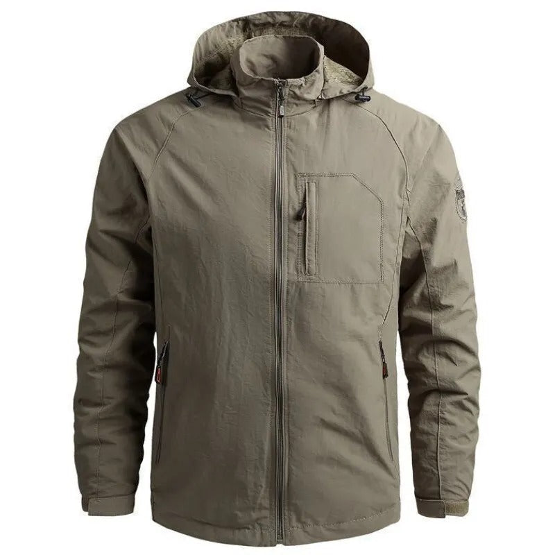 Herren Cargojacke Atmungsaktiv Mit Praktischen Taschen 6