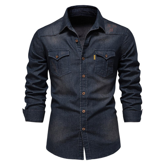 Herren Denim Hemd für Frühling 2025 3