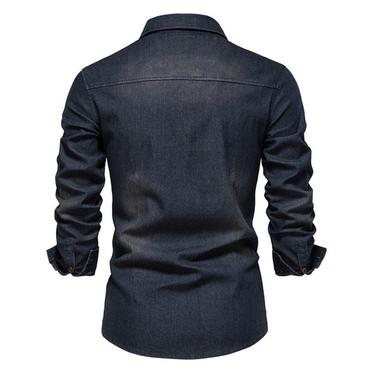 Herren Denim Hemd für Frühling 2025 5