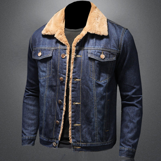 Herren Denimjacke Milano-Stil 3