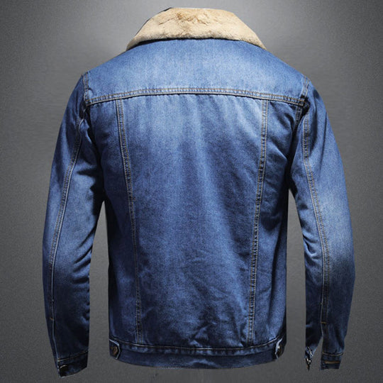 Herren Denimjacke Milano-Stil 4