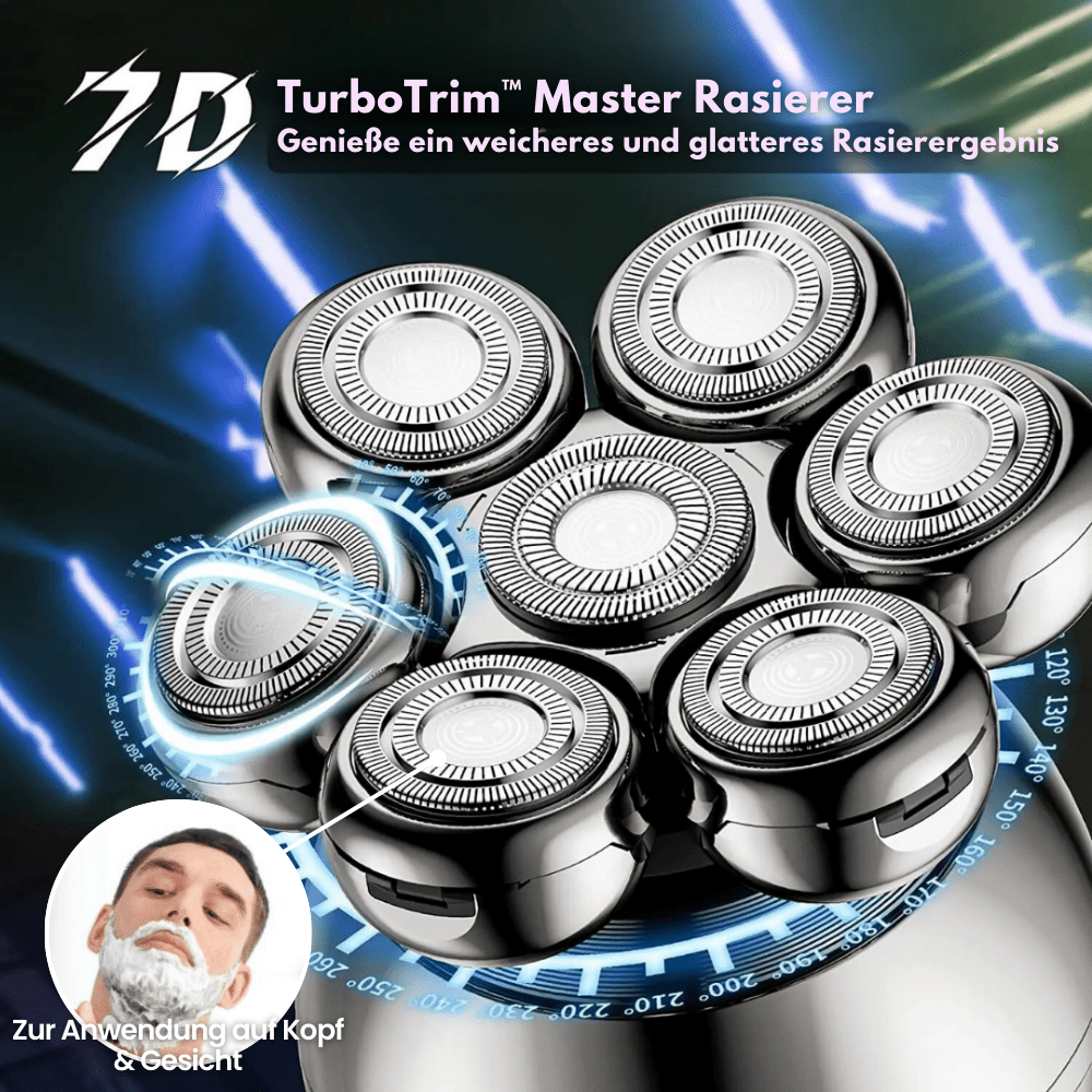 Herren Elektrorasierer 7D mit USB-Ladefunktion 2