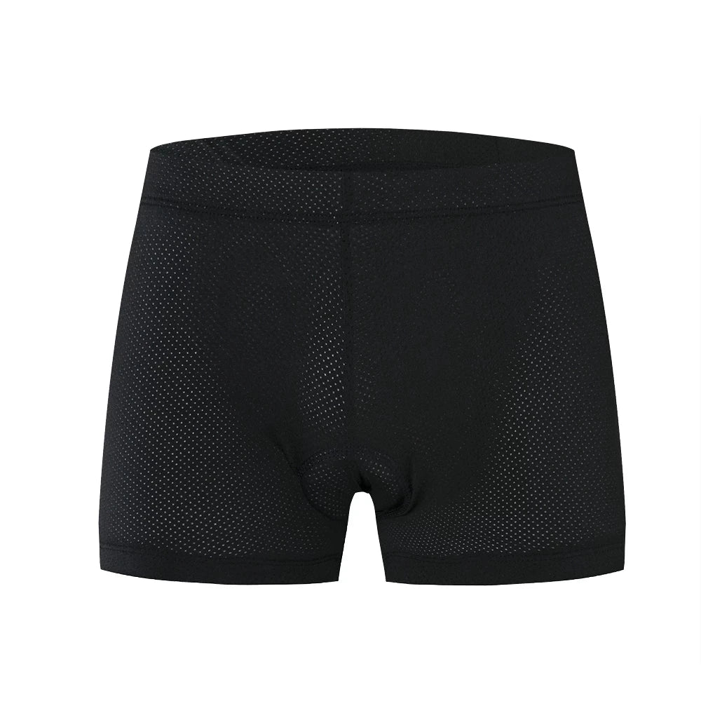 Herren Fahrradhosen mit 20D Gel Polster Atmungsaktive Radhose 1