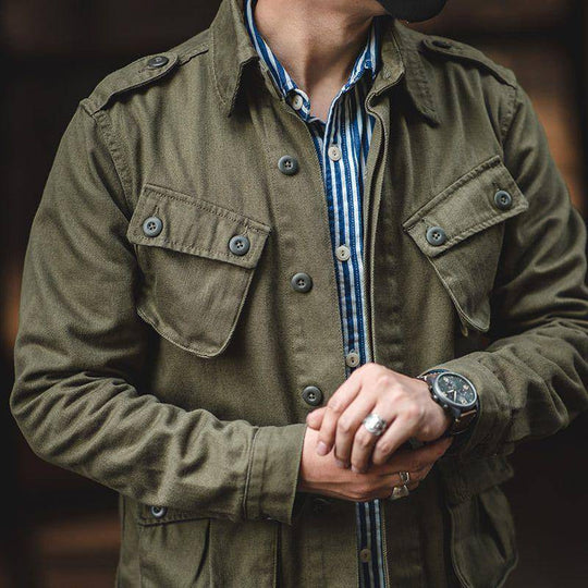 Herren Field Jacke Lässiger Stil 0