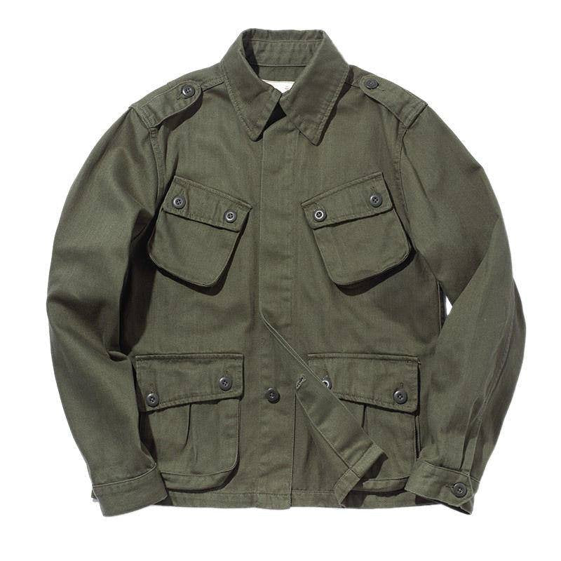 Herren Field Jacke Lässiger Stil 4