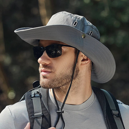 Herren Fischerhut Breiter Rand für Sommer Outdoor Aktivitäten 5